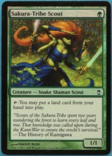 Sakura-Tribe Scout FOIL Saviors of Kamigawa HEAVILY PLD CARD (182842) ABUGames