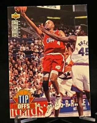 1994-95 Collector's Choice Tip Offs TO #177 Ron Harper Los Angeles Clippers - Image 1 of 2