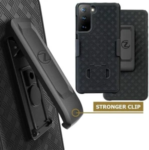 para Samsung Galaxy S21 FE 5G Calce Ajustado Fuerte Clip Cinturón Soporte Funda NEGRA - Imagen 1 de 8