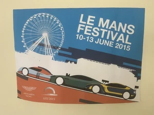 2015 LE MANS FESTIVAL ASTON MARTIN RACING POSTER 59cm x 42cm - LAST ONE - Bild 1 von 1