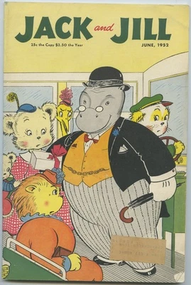 Jack and Jill Magazine February 1953 Volume 15 Vintage Curtis Publishing - Image 1 of 3