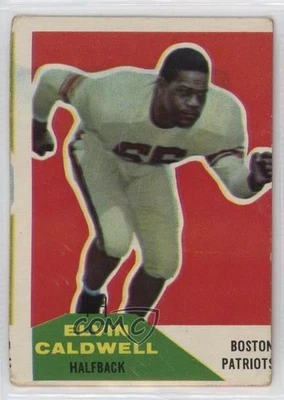 1960 Fleer Elvin Caldwell #120 Rookie RC - Image 1 of 2
