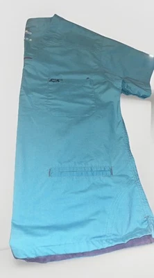 Iguana Med женский мужской размер XL скраб топ с коротким рукавом грумер медицинский ветеринар - Изображение 1 из 4