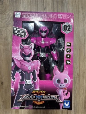 Figura de acción Minifuerza LUCY Ranger luz LED niños juguetes regalo Foto 1 de 4