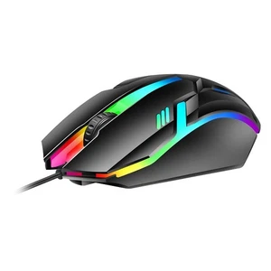 Sleek and Responsive USB Wired Gaming Mouse with Customizable Features - Picture 1 of 24