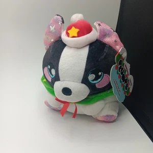 Squeezamals NAVIDAD Plumps Squishy Dog Claire's Exclusivo - Imagen 1 de 8