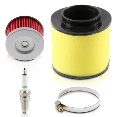 Air Oil Filter Spark Plug Kit For 1995 - 2003 Honda Foreman 400 4x4 (TRX400FW)  - Image 1 of 4