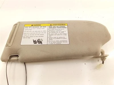 09-13 INFINITI G37X PASAJERO DERECHO PARASOL PARASOL TELA BRONCEADA FABRICANTE ORIGINAL USADO PRUEBA Foto 1 de 4