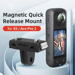 Quick Release Magnetic Mount Adapter for Insta360 X5/Ace Pro 2/Ace - Picture 1 of 7