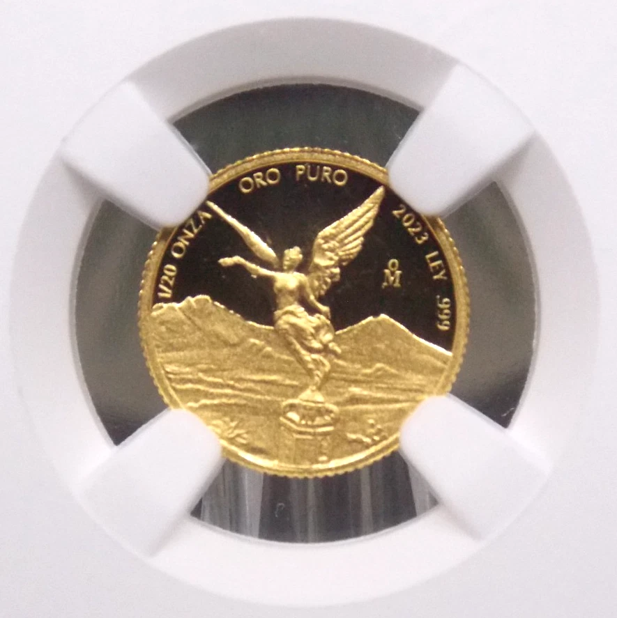 2023 Mexico 1/20oz .999 Fine GOLD Proof **LIBERTAD** Onza NGC PF69 UC ECC&C, Inc - Image 1 of 4