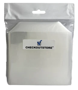 1000 CheckOutStore Stempel & Stanze durchsichtige Aufbewahrungstaschen (5,5 x 5) - Bild 1 von 1
