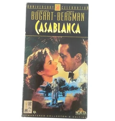Casablanca 1992 VHS 50th Anniversary Edition - Image 1 of 3