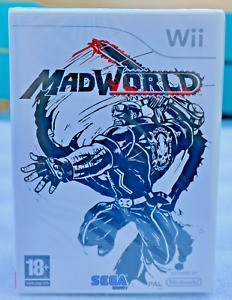 MAD WORLD Game for Nintendo Wii New in Blister VF PAL New