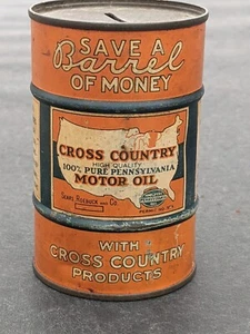 Seltene Ölfassbank - Cross Country Öl gefördert für Sears Rehbock - Bild 1 von 8