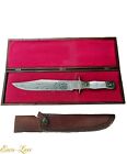 RARE PARKER CUT. CO. SELF DEFENDER STEEL MOTHER OF PEARL BRASS BOWIE KNIFE JAPAN