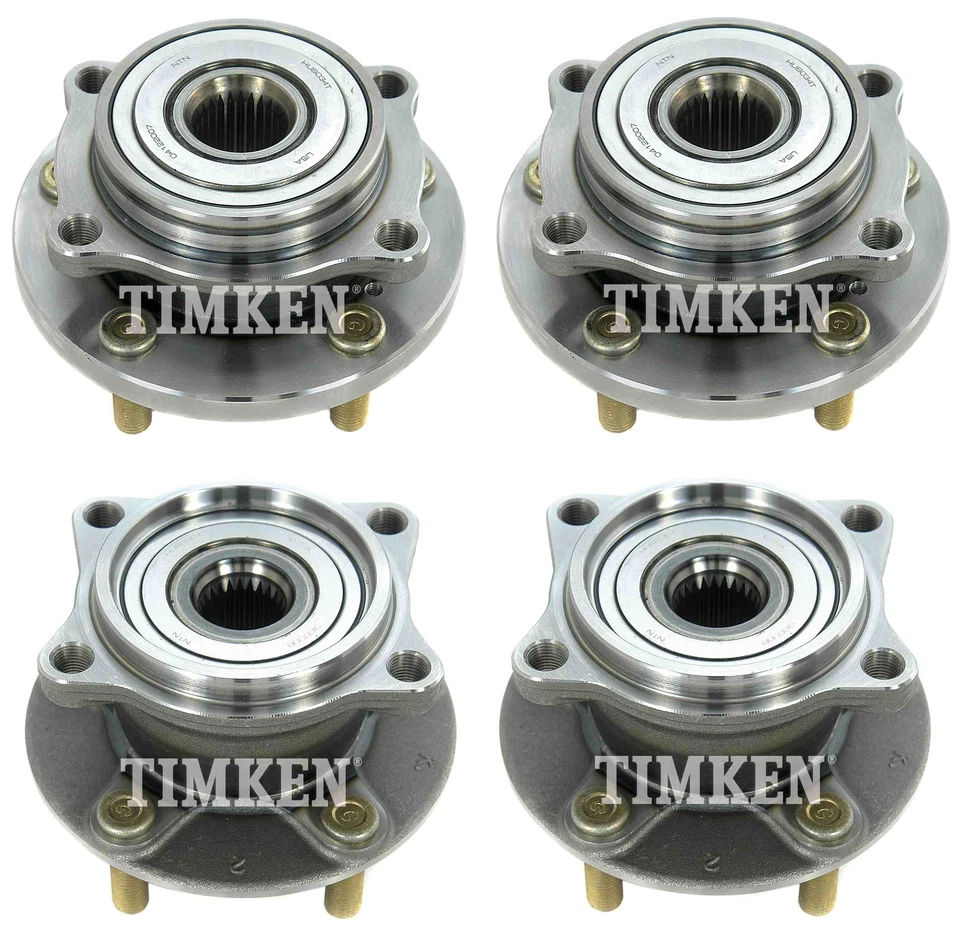 Комплект подшипников передних и задних колес и ступицы в сборе Timken для Mitsubishi Endeavor полный привод - Изображение 1 из 1