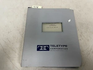 Vintage Teletype Manuals & Catalogs Model 28 Collectible - Zdjęcie 1 z 8