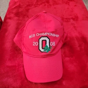 Ohio State Buckeye Boosters Hat Cap New Orleans 2008 Adjustable Strapback - Imagen 1 de 3