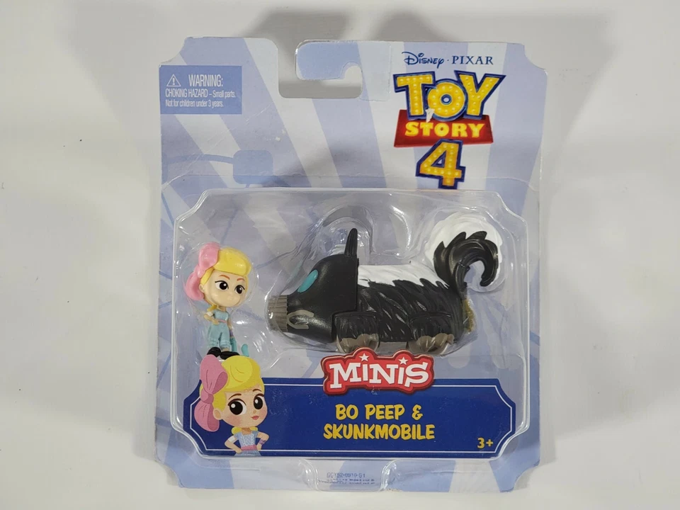 Disney Pixar Toy Story 4 Movie Bo PEEP Skunkmobile A25