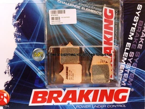 PER HUSQVARNA SMR 510 2005 05 PASTIGLIE ANTERIORE SINTERIZZATE FRENO BRAKING CM5 - Imagen 1 de 1