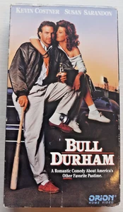 Bull Durham VHS Baseball Romantic Comedy Kevin Costner EP Mode - Picture 1 of 7