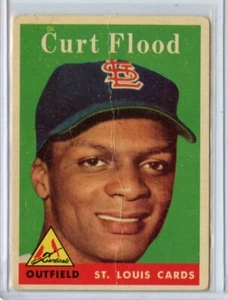 1958 Topps Curt Flood St. Louis Cardinals #464 RC ⭐️💥🎯 Original - Bild 1 von 2