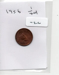 GB - Moneda (C022) Elizabeth - 1956 - farthing - Imagen 1 de 1