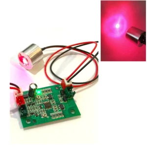 650nm Collimated Beam/Red Laser Diode 100MW Laser Dot Module 5V w/Driver TTL - Picture 1 of 6