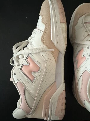Size 8.5 - New Balance 550 Pink Sand White W - Image 1 of 4