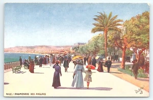 AK Tuck Oilette Schöne Promenade De Anglais um 1907 - Bild 1 von 2