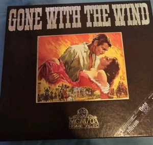 Gone With The Wind MGM Home Video 2 Tape VHS Deluxe Edition Box Set - Picture 1 of 5