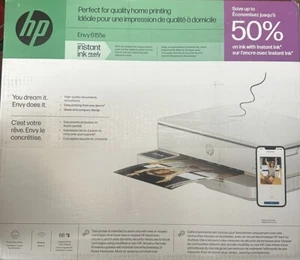 HP Envy 6155e All-in-One Inkjet Printer, Color Mobile Print, Copy, Scan, Mobile - Picture 1 of 1