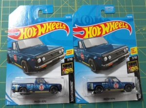 2X - 2019 Hot Wheels Nightburnerz - Mazda REPU - Blue - Picture 1 of 7