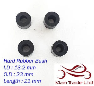 FÜR ENFIELD STOSSDÄMPFER HARTGUMMIBUCHSE HINTEN OHNE HÜLSE 13 x 23 x 21 - Bild 1 von 1