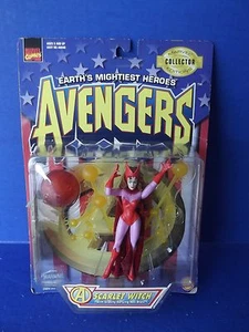  Figurina Avengers "Sexy Scarlet Witch" Marvel Comics 1997 Toy Biz - Foto 1 di 9