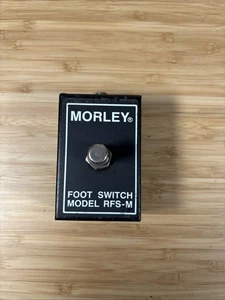 Morley RFS-M 1 Button Remote Foot Switch - Picture 1 of 5