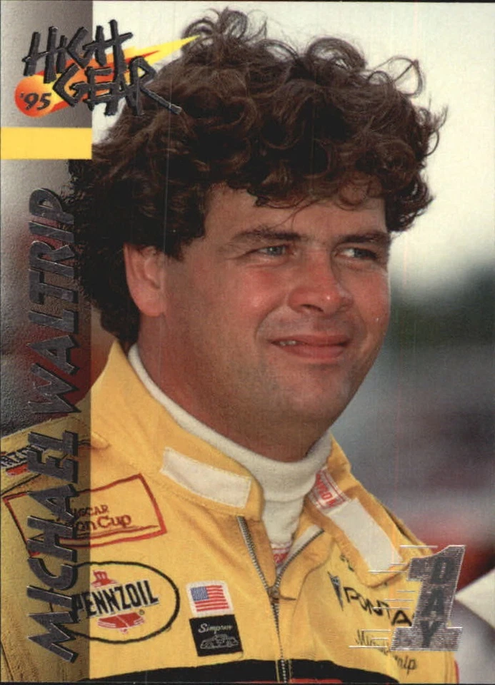1995 Wheels High Gear Day One #9 Michael Waltrip - RAC - Image 1 of 2