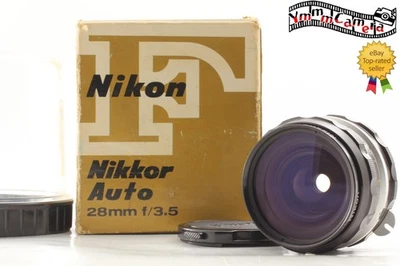 【CASI COMO NUEVO en Caja】NIKON Non-Ai NIKKOR-H Auto 28mm F3.5 MF Gran... - Imagen 1 de 4