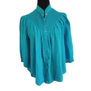 Spotlight California Damen Gr. XL Vintage "80;s" blau Top - Bild 1 von 5