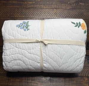 Pottery Barn Kids Rifle Paper Co. Garden Party Forest Quilt Full/Queen NWOT - Picture 1 of 3