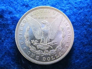 1884 Morgan Silver Dollar - Well Struck Choice Bright Uncirculated - Bild 1 von 2