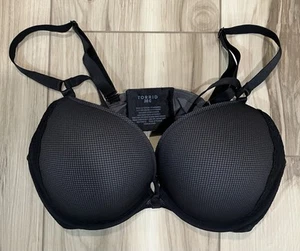 Torrid Push Up Bra With Extra Straps On Chest Black 38C - Bild 1 von 10