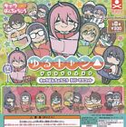 Capsule Toy Laid Back Camp Character Band Aid Rubber Mascot All 8 Sets