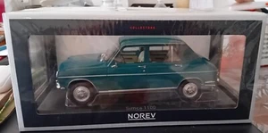 Norev Simca 1100 GLS 1968 Borodine Green 1/18 Neuve !!! - Foto 1 di 1