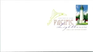 S00-1264, PACIFIC LIGHTHOUSES, GRAYS HARBOR, WA., DIGITAL COLOR POSTMARK FDC - Picture 1 of 2