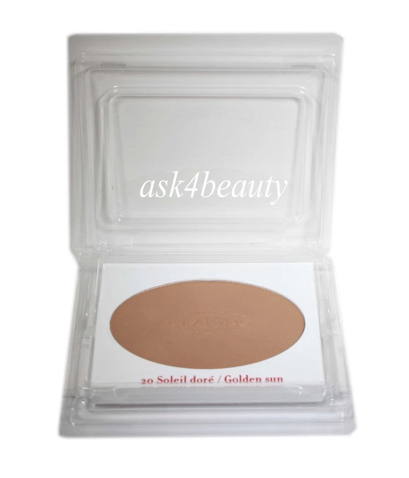Clarins Face Powder Blush (20 Golden Sun) ReFill New - Image 1 of 1