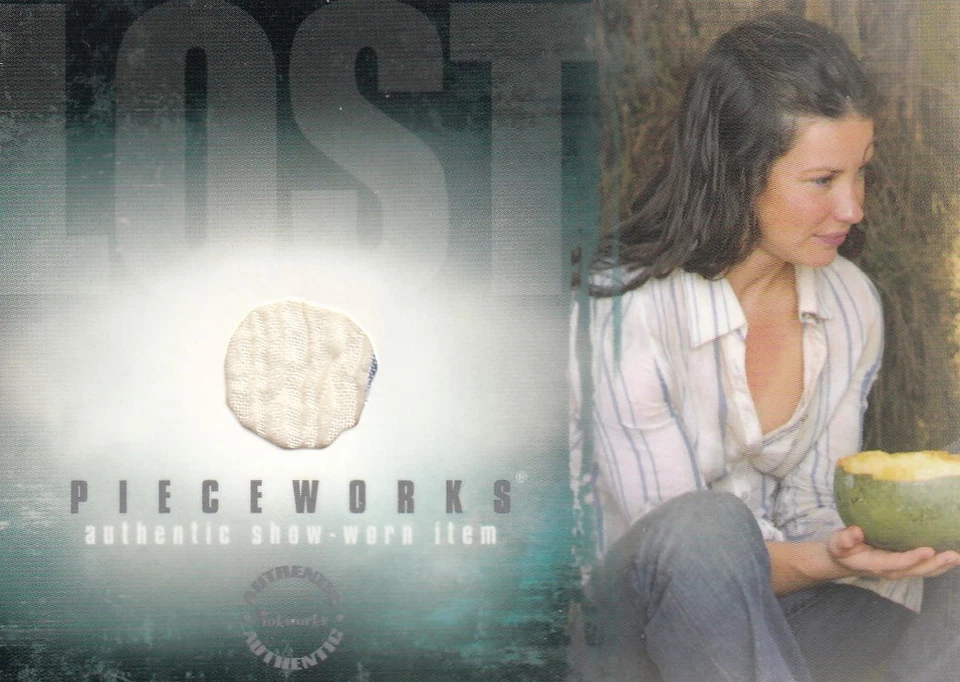 LOST SEASON 1 (2005) - PW-1 KATE AUSTEN (EVANGELINE LILLY) SHIRT PIECEWORKS CARD - Image 1 of 1