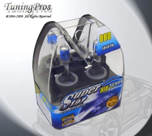 Xenon HID 12v 27W 880 Foglight Hyper White Light Bulbs - Picture 1 of 2