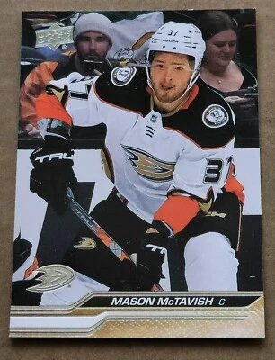 2023-24 Upper Deck Series 1 Mason McTavish #2 Anaheim Ducks - Image 1 of 2