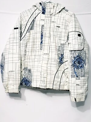 Chaqueta de esquí de snowboard 686 ACE para mujer M artista Pete Campbell edición limitada Foto 1 de 4